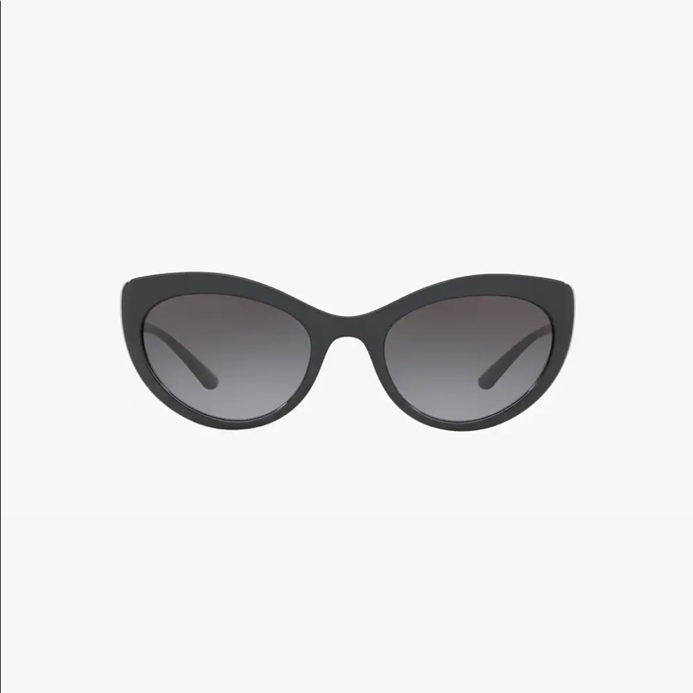 Dolce & Gabbana #6124 Black/ Light Grey Ombré lens Cat Eye Sunglasses - Picture 2 of 16